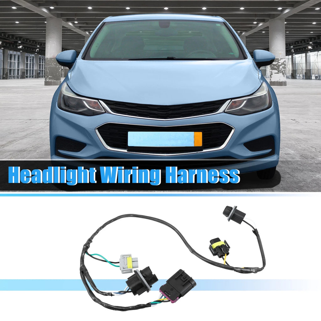 Front Headlight Wiring Harness Socket Replacement for Chevrolet Malibu (2008–2012)