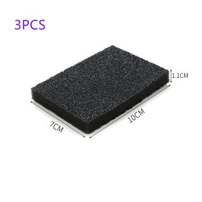 3X Carborundum Sponge Brush for Kitchen Cleaning Tool
