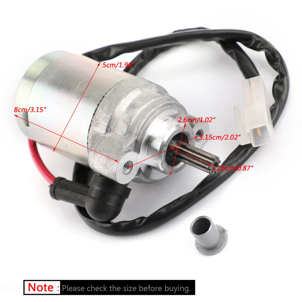 Starter Motor for Yamaha MT125 (2015–2016), YZF R15, R125, WR125, WR125R (2009–2014)