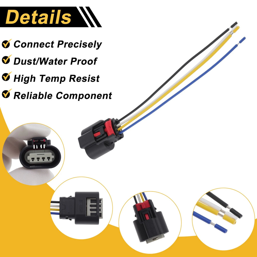 4 Pin Ignition Coil Connector Plug for Chevrolet Camaro (2016–2022)