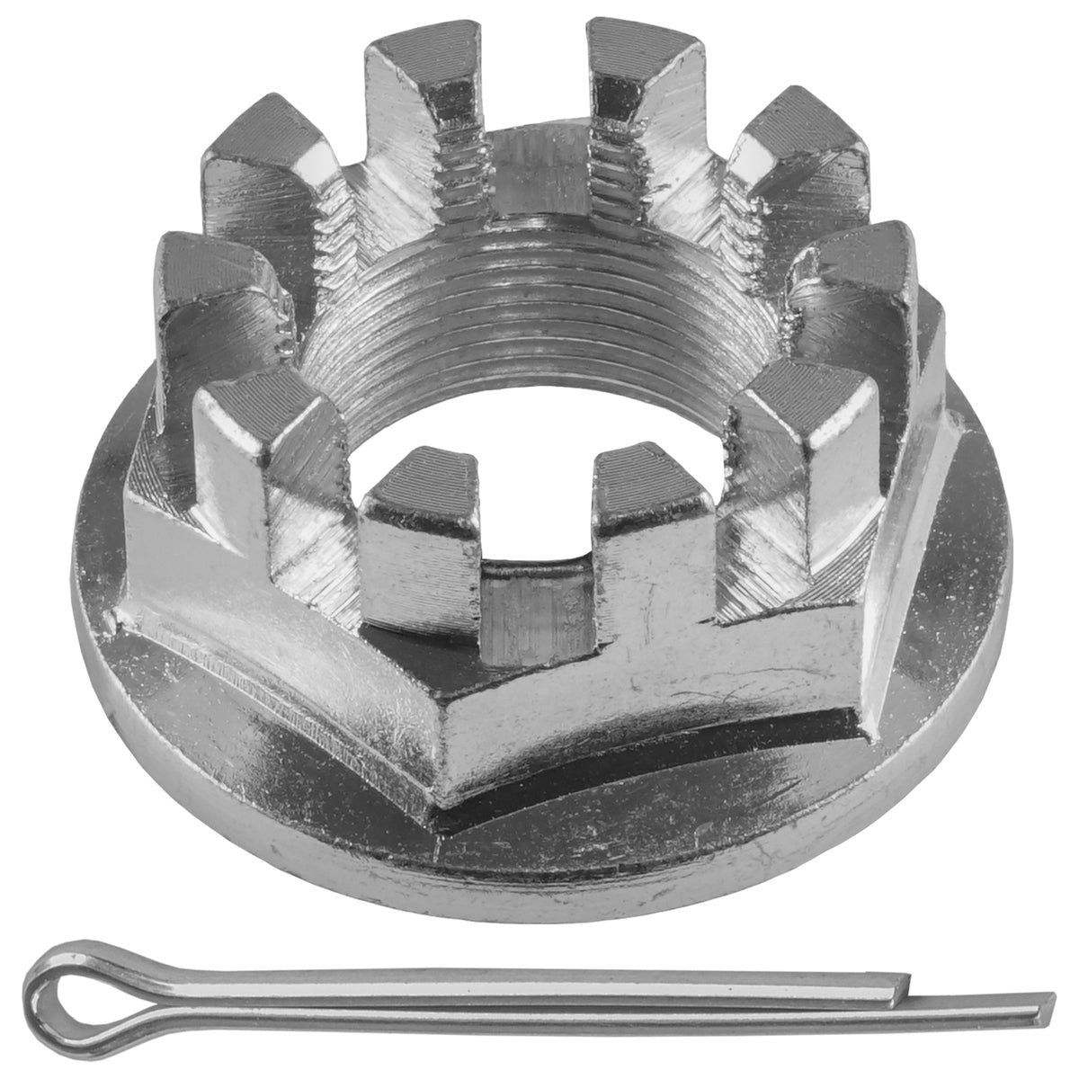 Front Axle Nut with Pin for Honda TRX500FA Foreman Rubicon 500 DCT (2016–2017)