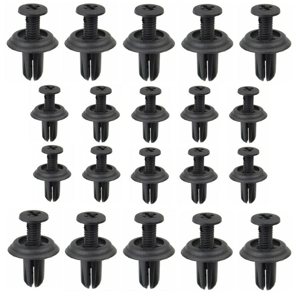 20pcs Panel Clips for Plastic Trim (6mm)