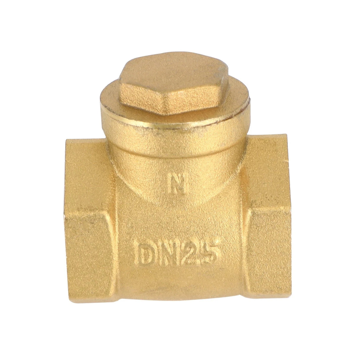 1" Brass Check Valve for Plumbing NPT Fitting (Long-Lasting)