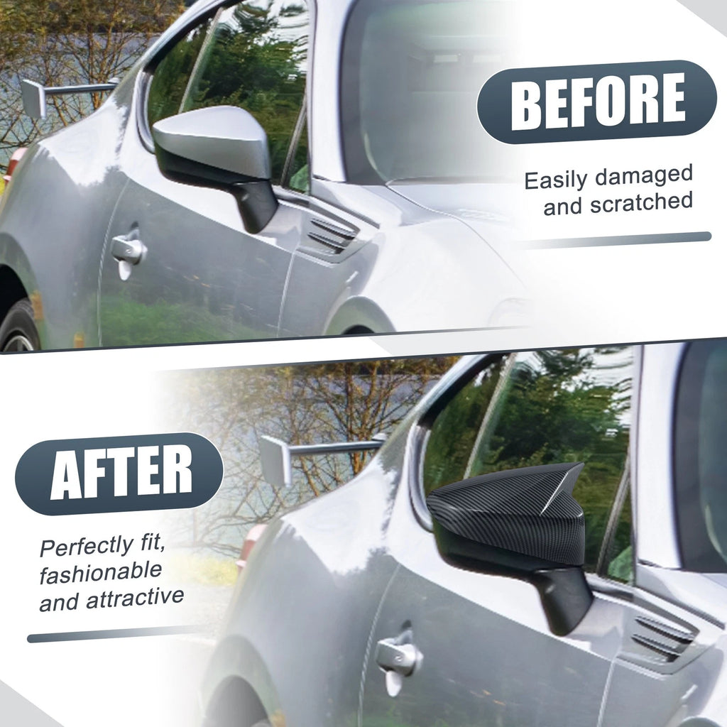 Rearview Mirror Cover Overlay Replacement for Subaru BRZ (2012–2020)