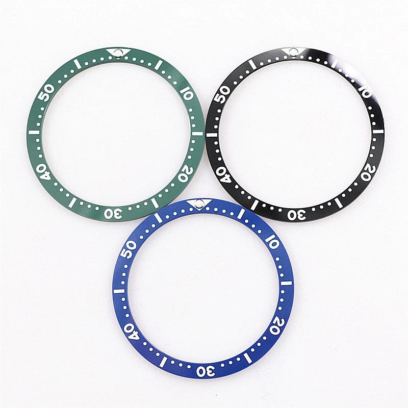38mm Flat Luminous Ceramic Watch Bezel for SKX007/009/011 (2017–2023)