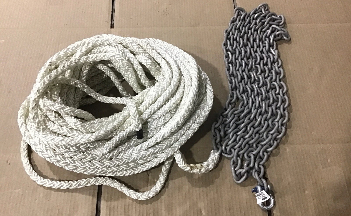 8 Plait Anchor Rode for Lewmar HM15HT200PX (Used)