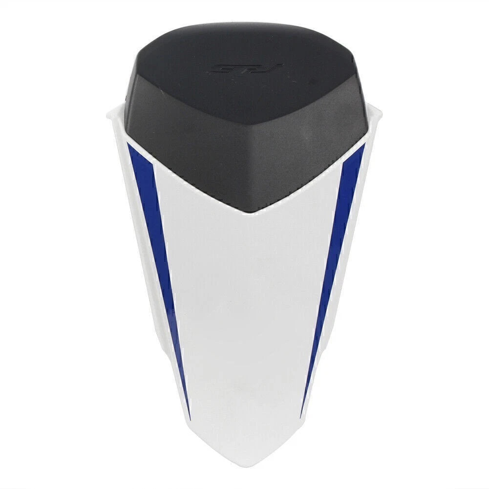 Rear Seat Cover Cowl for Yamaha YZF R6 (2017–2020) White & Blue