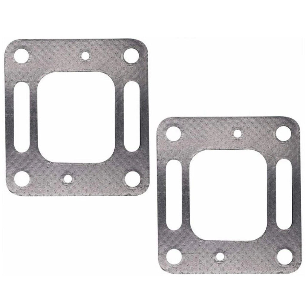 2X Elbow Gasket 863724 for Mercruiser 4.3L 5.0L 5.7L 6.2L 7.4L V8 (–)
