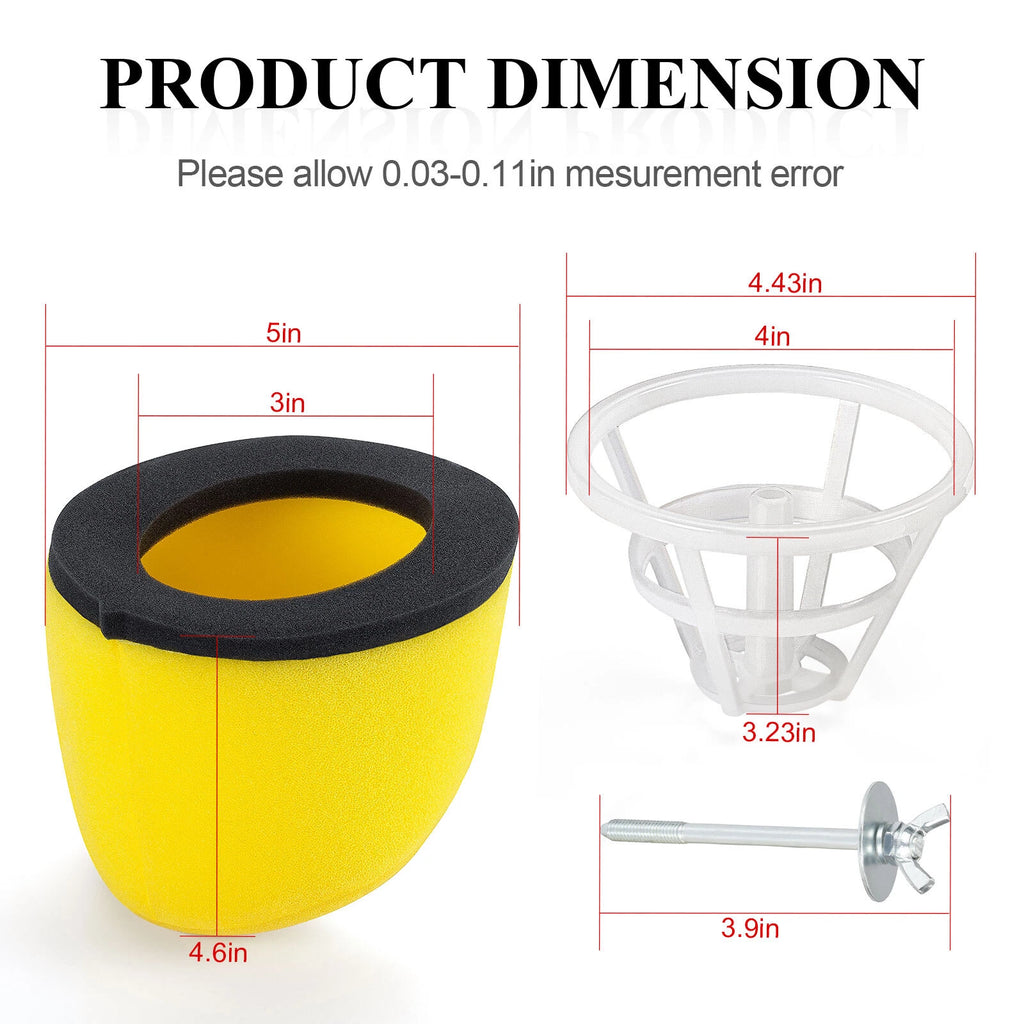 Air Filter Cage Holder Wing Nut for Kawasaki KX100 KX112 KX80 KX85 (1991–2024)