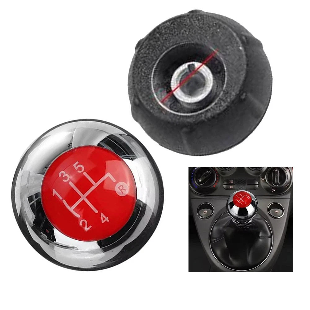 Manual Gear Shift Knob for Fiat 500/500C (2007–2018)