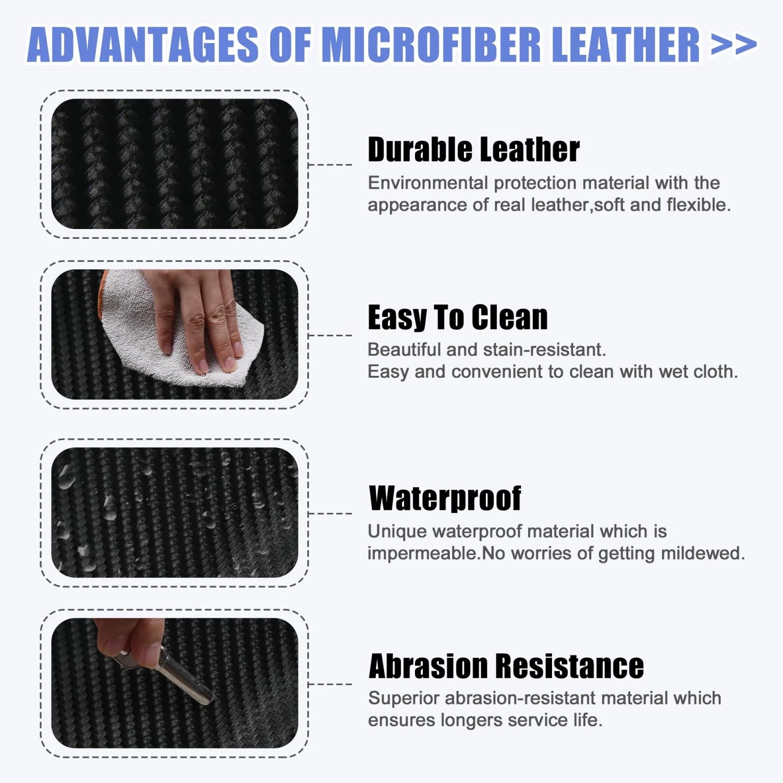 Armrest Protective Cover Pad for Honda HR-V 2016–2021 Carbon Fiber Pattern