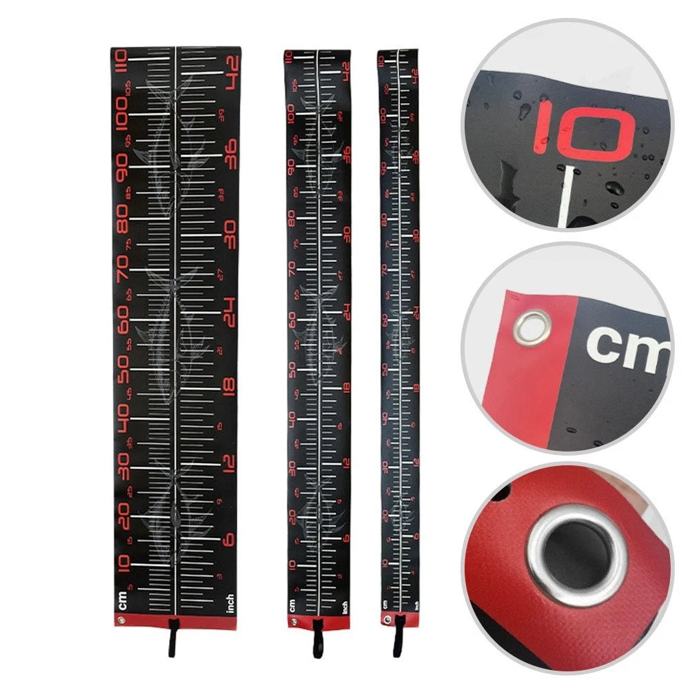 PVC Waterproof Fish Measuring Ruler 110cm for Fishing