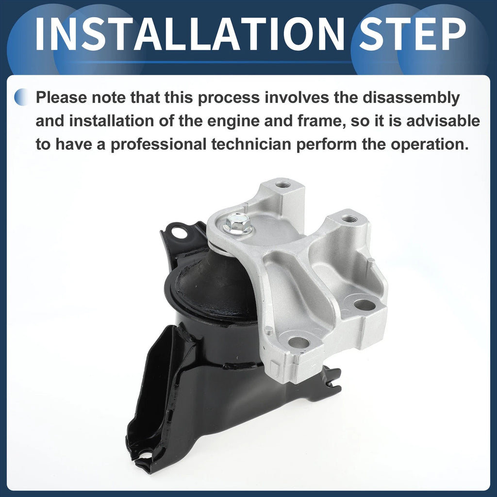 Engine Motor Mount Replacement for Honda Civic CRV (RM_) (2012–2017) 2.0L AT