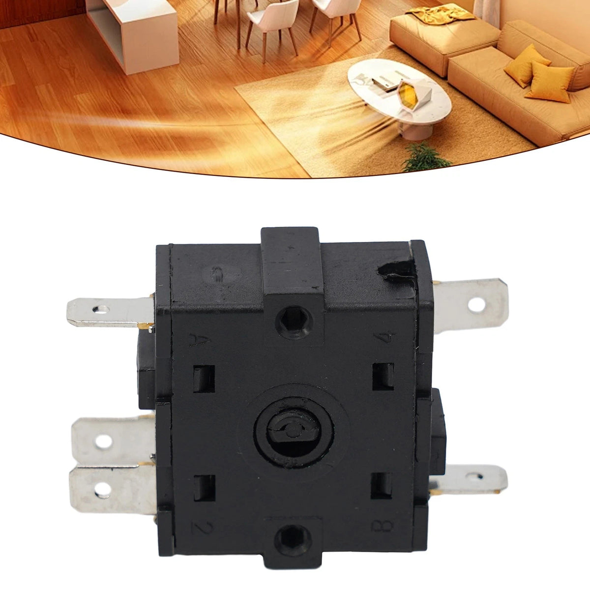 Rotary Switch Selector for Electric Room Heater