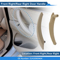 Inner Door Panel Handle for BMW X5 X6 E70 E71 E72 (2007–2013) No. 51416969404 Beige