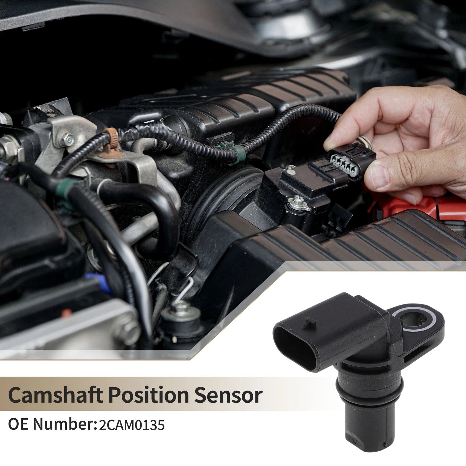 Camshaft Position Sensor for Audi A3 (2008–2013) No.2CAM0135