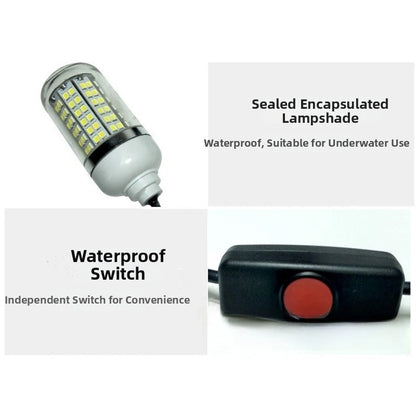 LED Fishing Light for (IP68 Waterproof)