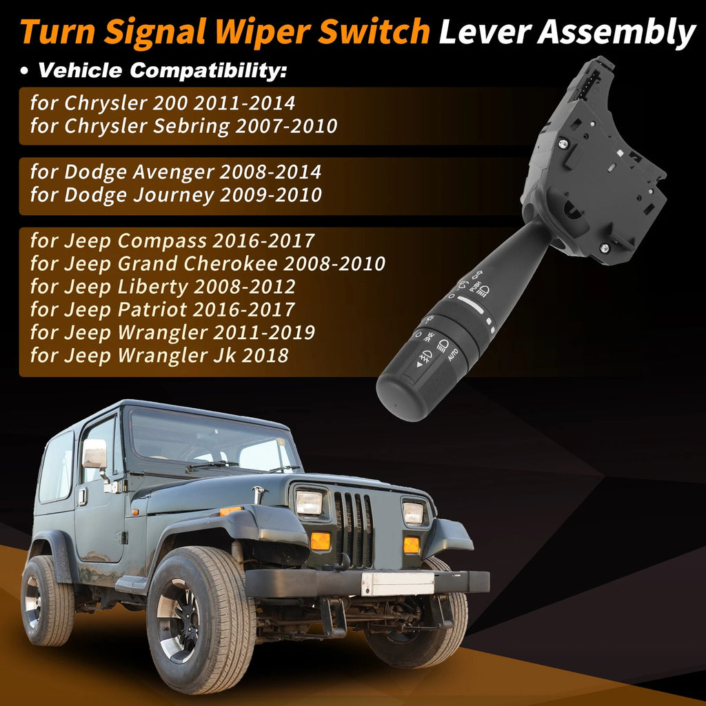 Turn Signal Switch Lever Replacement for Dodge Avenger Journey (2008–2015)