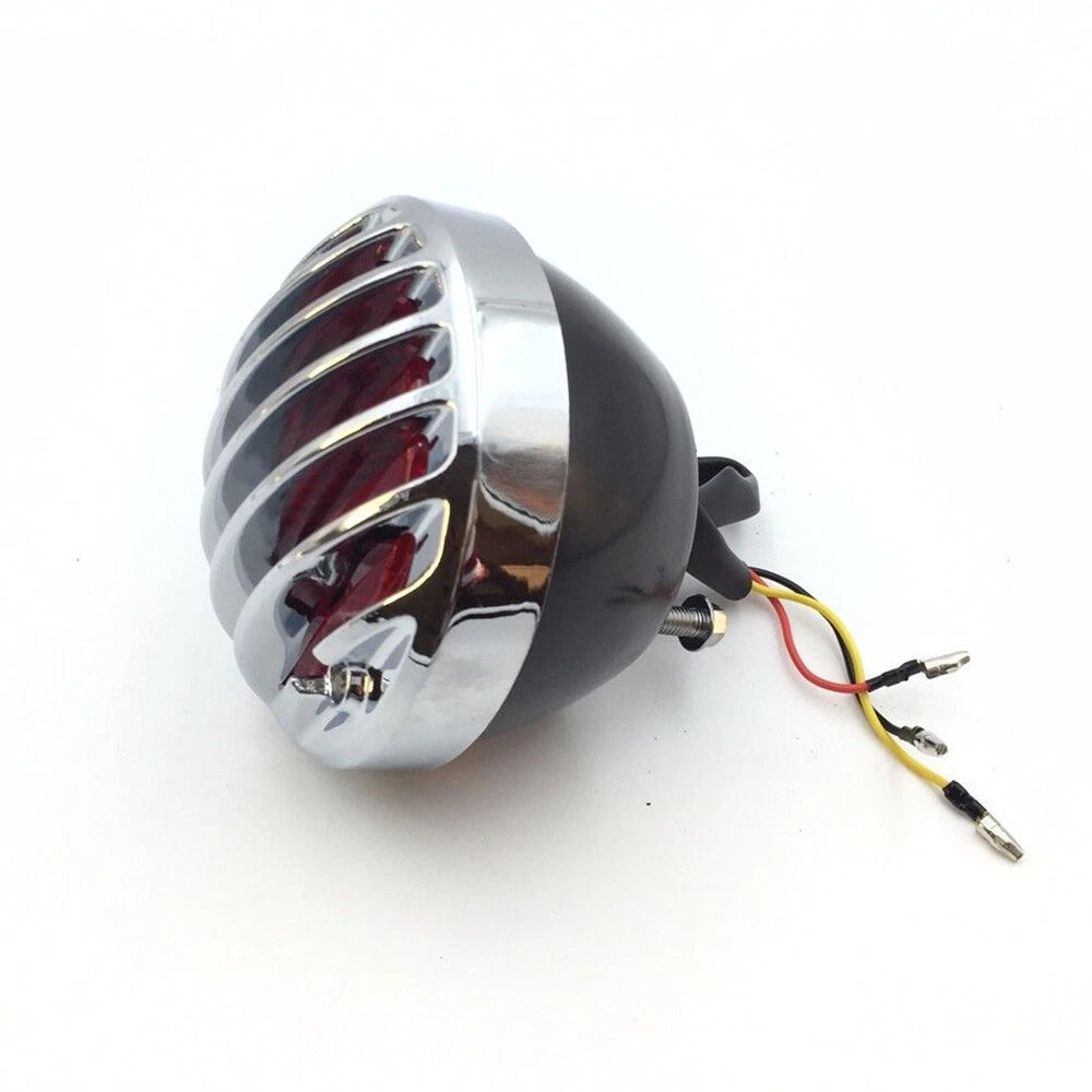 LED Tail Brake Light with Integrated License Plate for