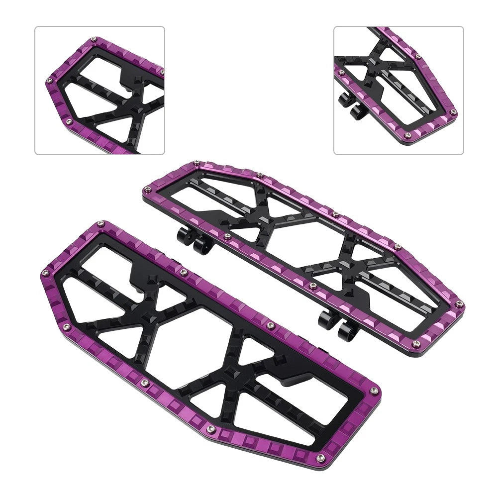Floorboards Foot Peg Pedals for Harley Electra Glide FLHT FLHTC