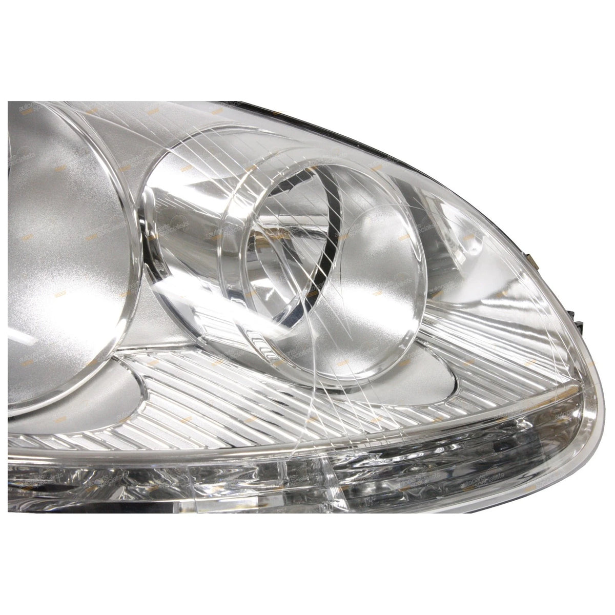 RH Chrome Headlight for VW Golf Jetta MK5 (2004–2010)