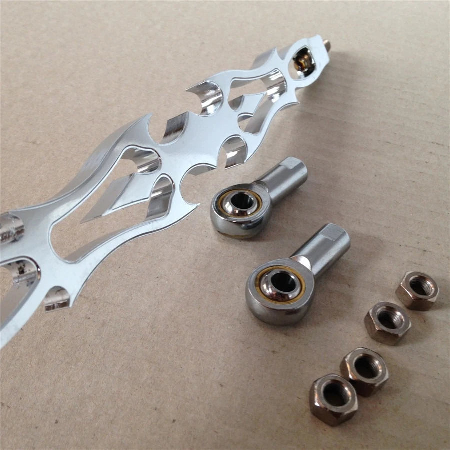 Chrome Shift Linkage for Harley Softail FXDWG Dyna Wide Glide FLHR FLHT (–)