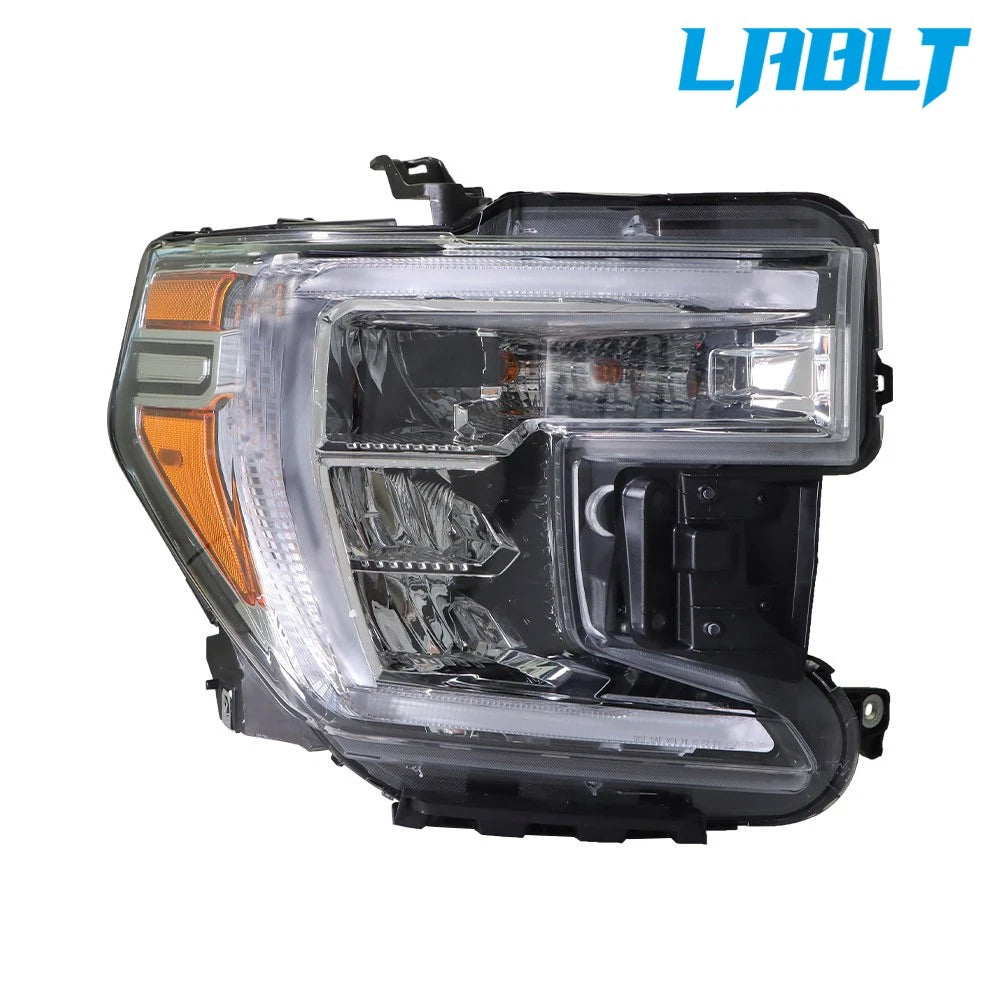 Full LED Headlight w/DRL Assembly for GMC Sierra 1500 (2019–2021)