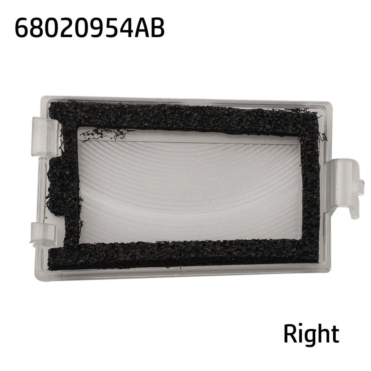 License Plate Light Lens for Universal Fitment (OE 68020954AB)