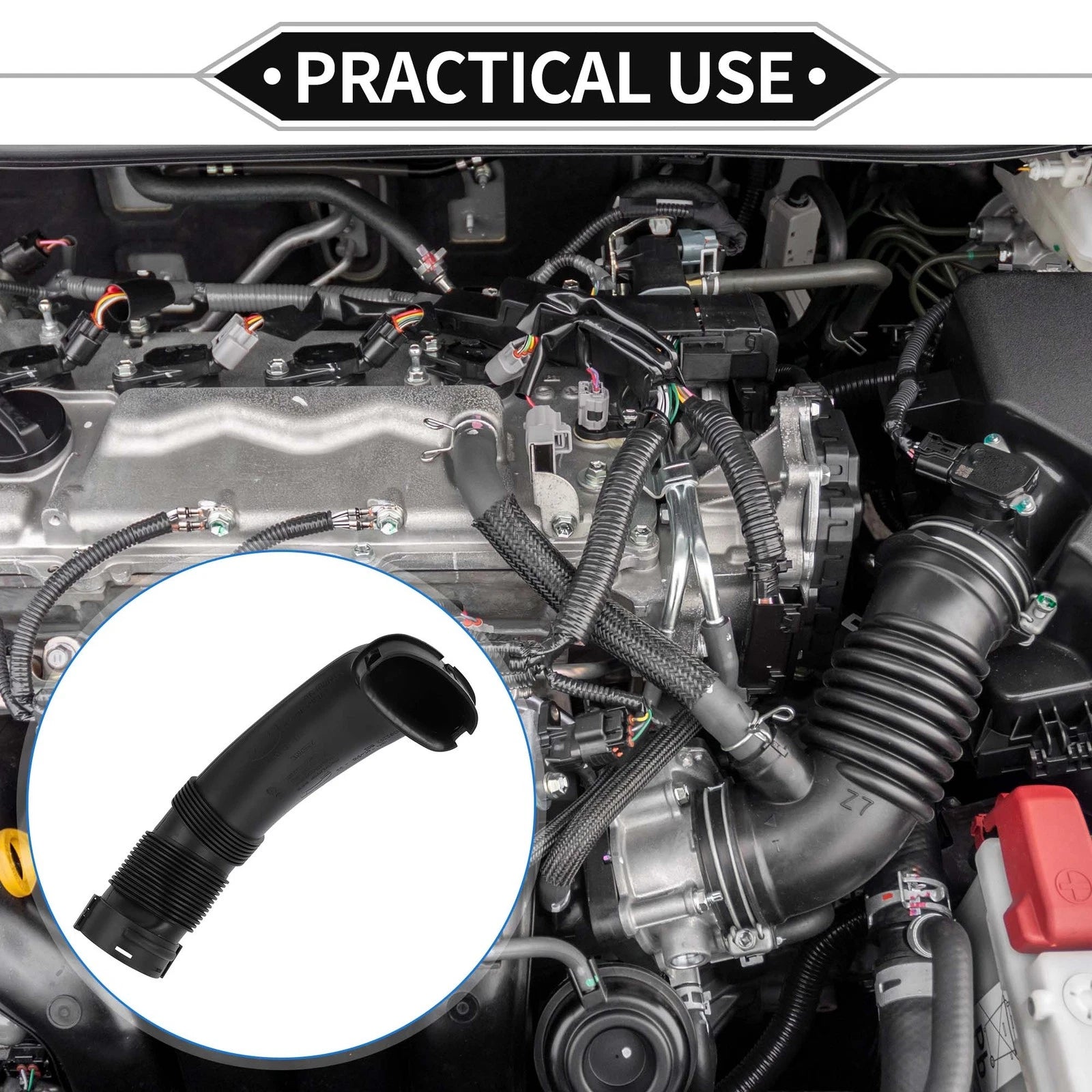 Car Intake Hose Replacement for BMW X5 X6 E70 E71 35iX 40iX (2007–2013)