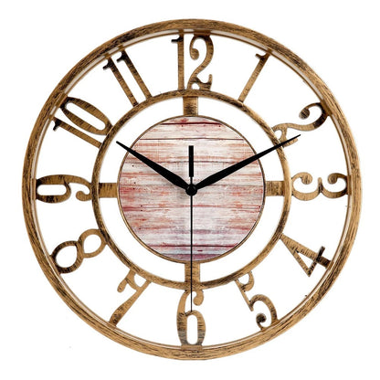 Battery Operated Clock for Interior Design (Non-Ticking)