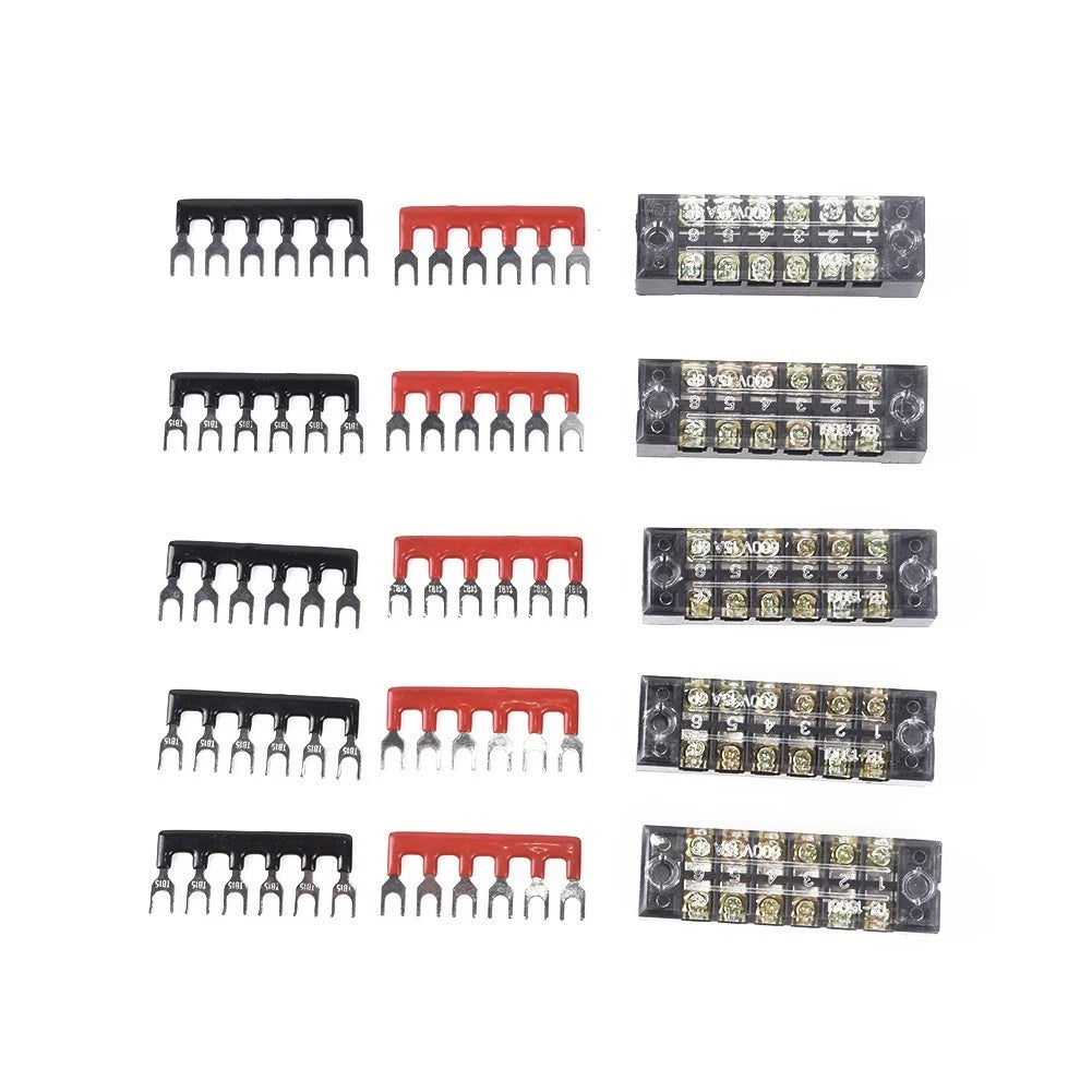 6-Point Dual Row Power Distribution Bus Bar Kit for Auto Marine (3190571519)