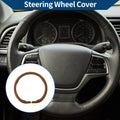 Steering Wheel Cover for Car (14.96", Orange)
