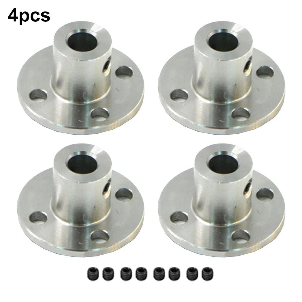 Flange Coupling 22x22x12mm for Power Tools (6mm Inner Diameter)