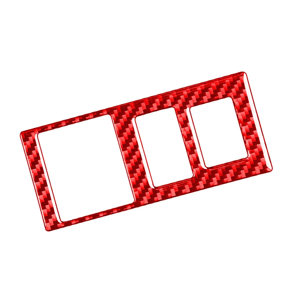 Carbon Fiber Head Light Control Button Cover for Toyota Tundra (2014–2021)