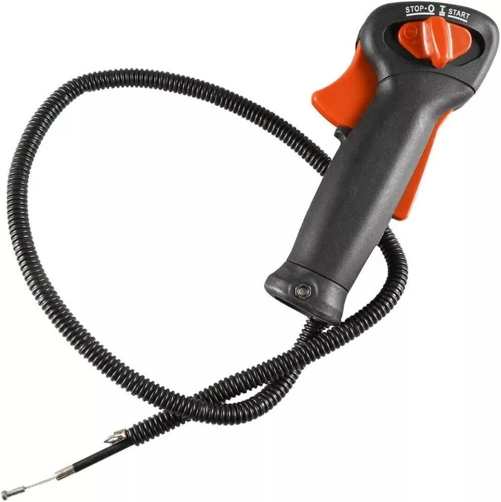 Throttle Control Switch Set with Cable for Stihl FS120 FS200 FS250