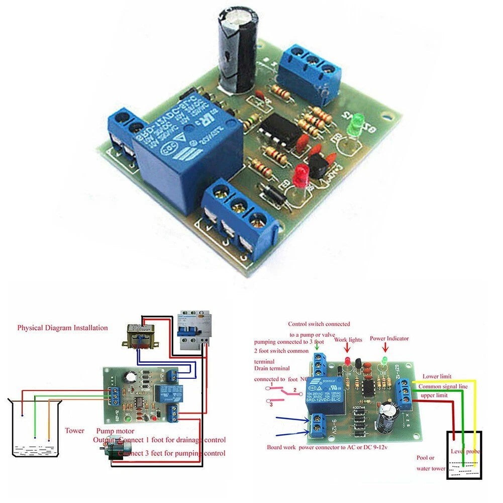 Liquid Level Controller Sensor Module for Water Level Detection (2010–2023)