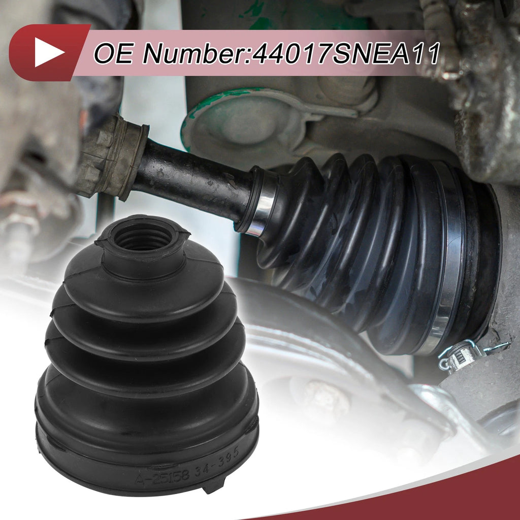 Left Inner CV Joint Boot Kit with Clamp for Honda Civic (2006–2011)