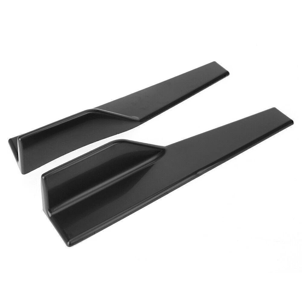 Universal Side Skirt Extension Rocker Splitters for Cars (17.71")