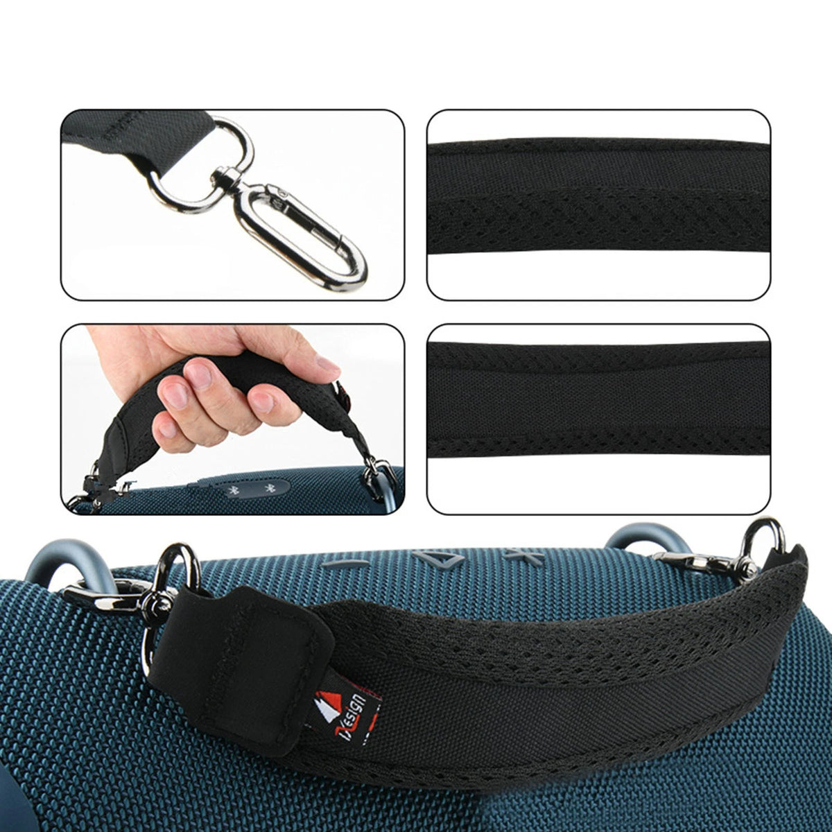 Nylon Fabric Carry Handle Strap for JBL Xtreme 2/3/4 (2017–2023)