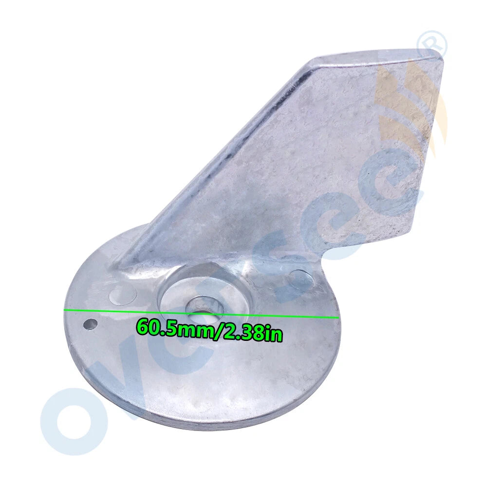 Trim Tab Zinc Anode for Suzuki Outboard 40-85HP (55125-95500, 55125-87E01)