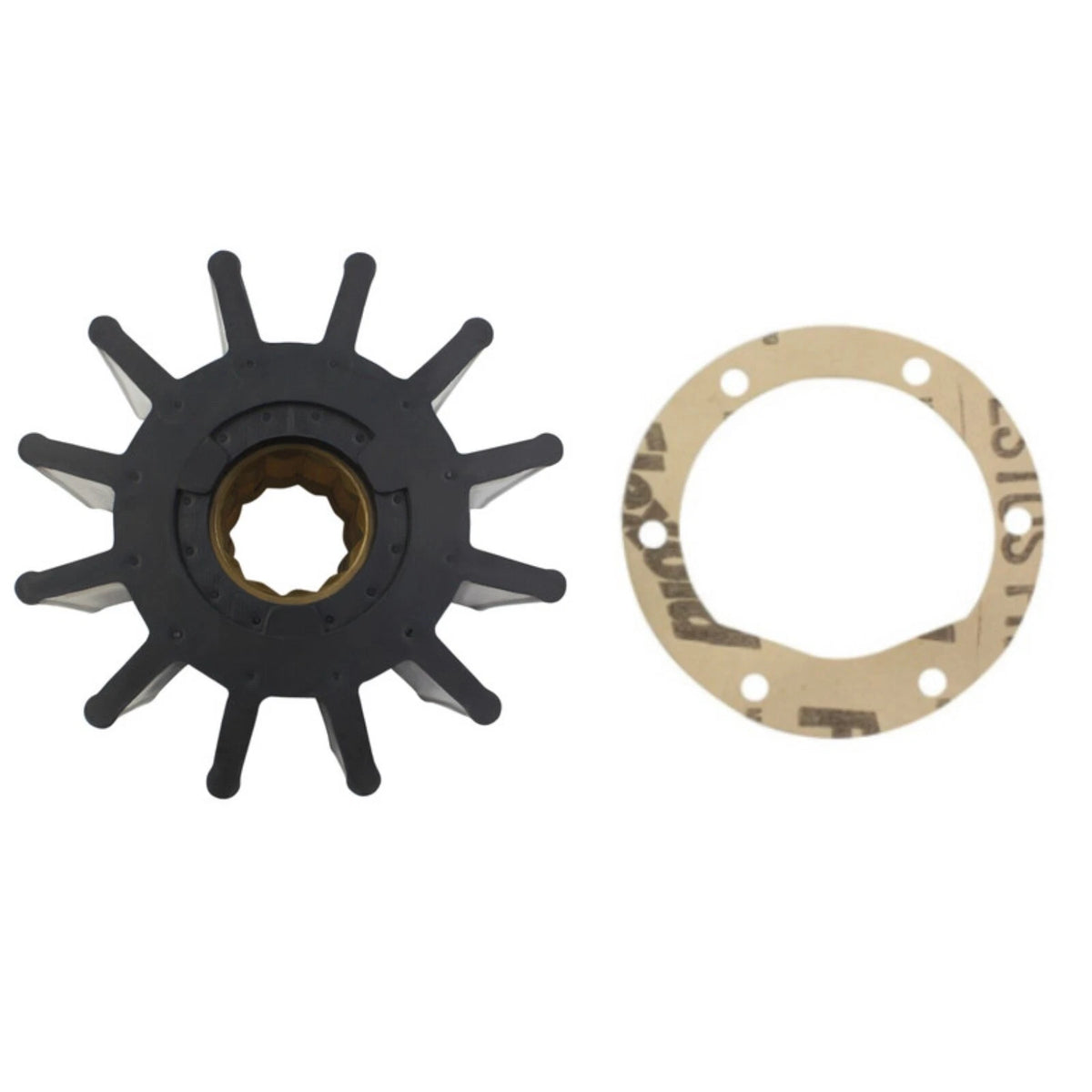 Water Pump Flexible Rubber Impeller Kit for Jabsco (17935-0001-P, 09-819B)