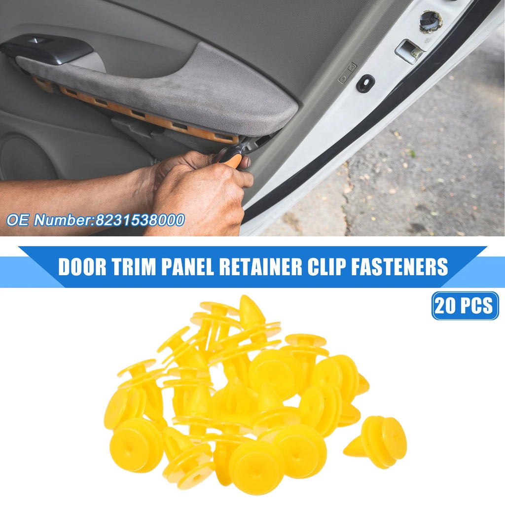 20 Pcs Door Trim Panel Retainer Clip Fasteners for Chevrolet Aveo (2004–2011)