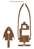 EVA Pad Teak Deck Flooring for Mainship Sedan Bridge (1993)