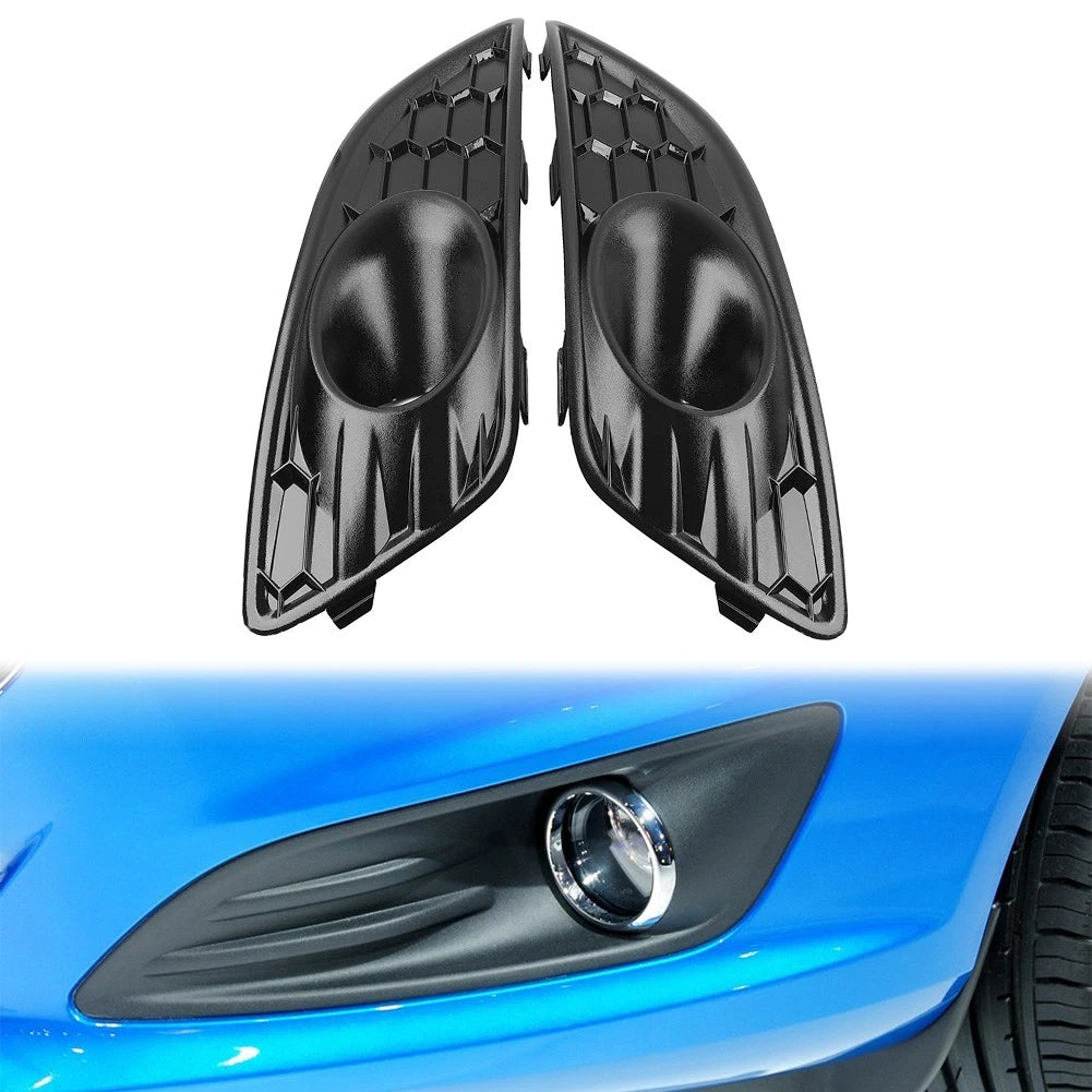 Set of 2 Front Bumper Fog Light Covers for Ford Fiesta (2013–2017)