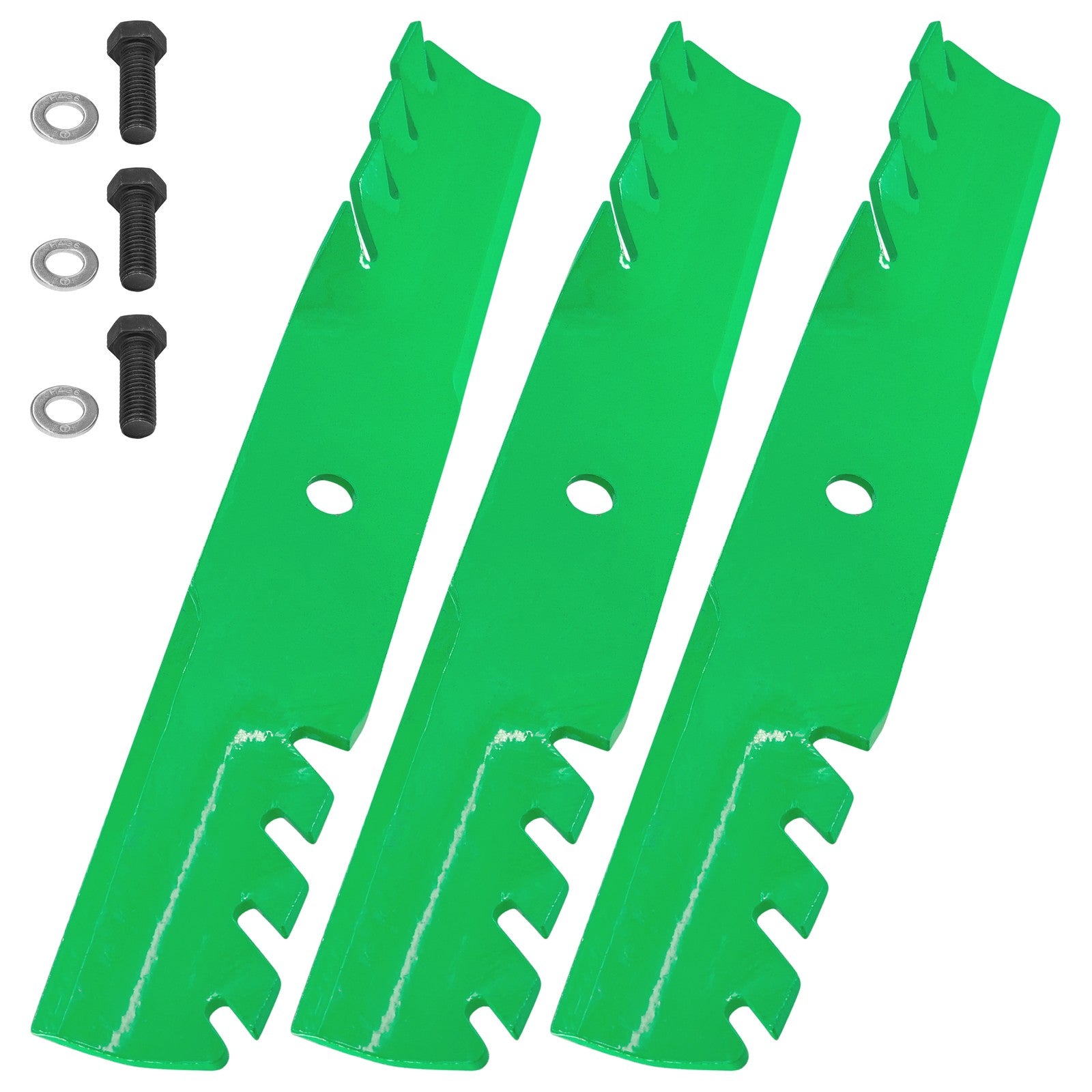 Deck Blade with Bolt Replacement for Simplicity ZT2148B ZT2348T (2005–2010)