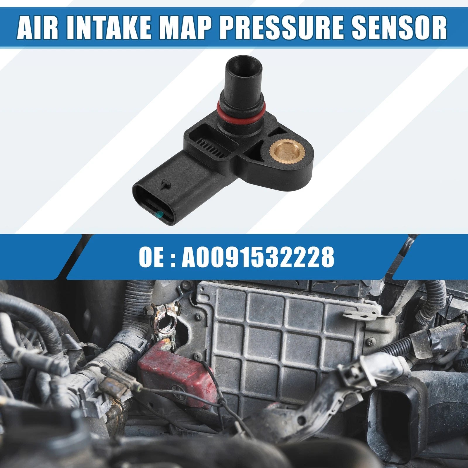 MAP Pressure Sensor for Mercedes-Benz CLA250 Replacement (2013–2019)