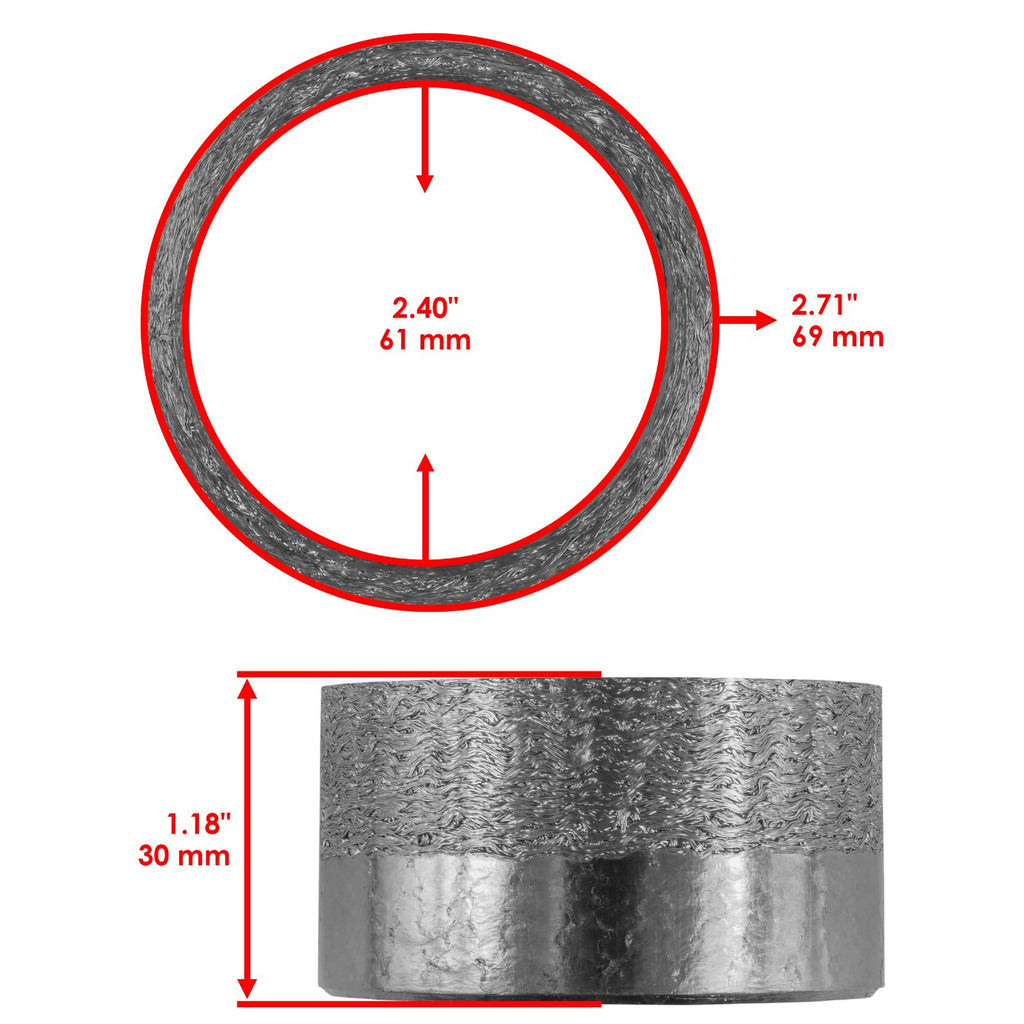 Exhaust Pipe Gasket Replacement for Yamaha YZF-R1 (2007–2008)