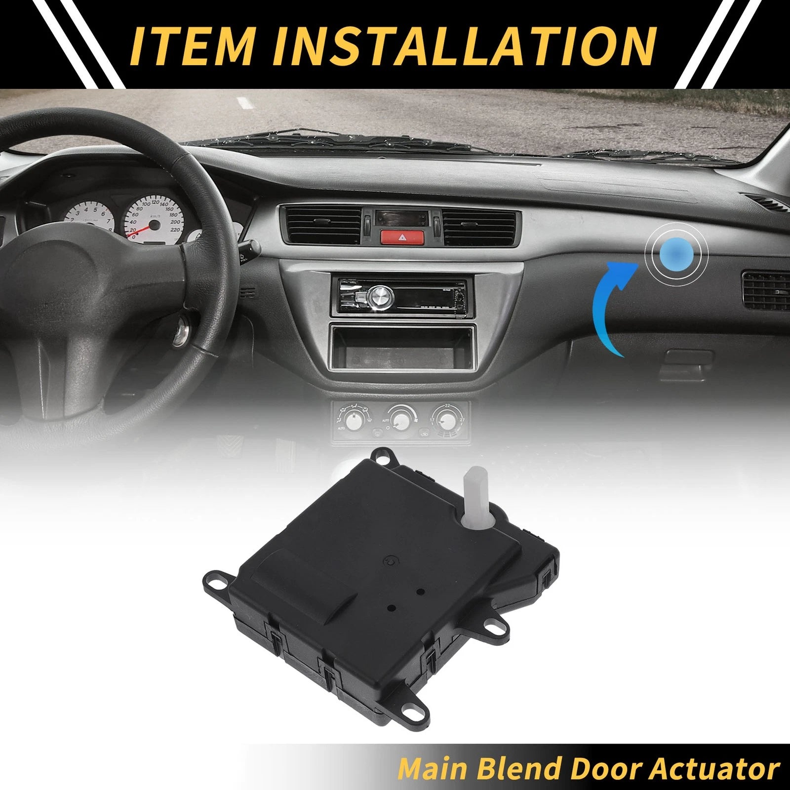 HVAC Heater Blend Air Door Actuator for Ford Expedition (2002–2004)