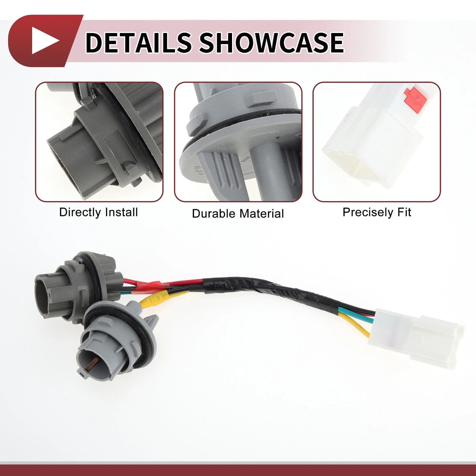 Rear Tail Light Bulb Socket Harness for Kia Optima (2014–2015) No. 924514C500