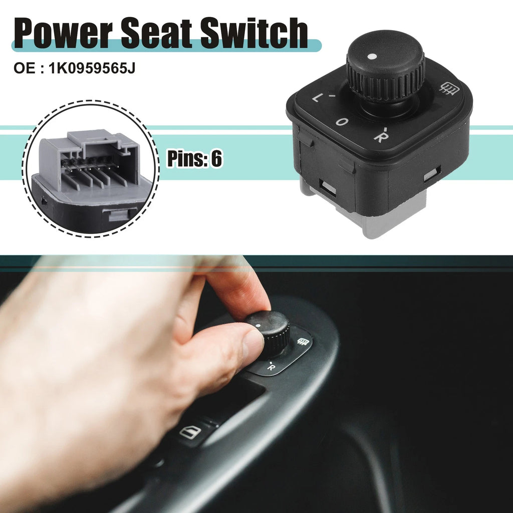 Set Rear View Mirror Remote Control Switch Replacement for Volkswagen (2009–2015)